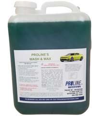 ProLine's Wash & Wax Detergent