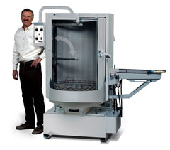 Cuda Parts Washer model 2840 open and size comparison