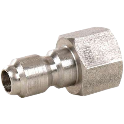 1/4" Quick Connect Plug FNPT Stainless Steel