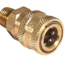 1/4" Quick Connect Socket MNPT Brass